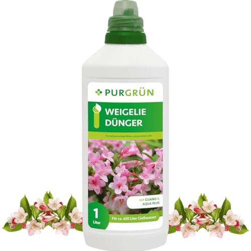 Purgrün® Weigelie-Dünger 1 Liter – Organisch-mineralische Rezeptur –...