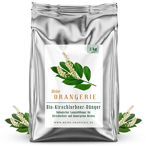Meine Orangerie BIO Kirschlorbeerdünger - Spezial-Dünger für Kirschlorbeer...