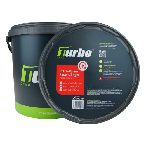 Turbogrün Extra-Power, extra grün, extra schnell 10kg für 500m²,Ideal für...