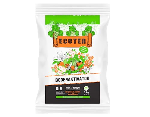 Ecoter Bio-Bodenaktivator, mit lebenden Bakterien, NPK-Dünger, Langzeitwirkung,...