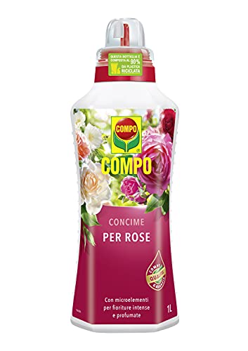 COMPO Rosendünger für intensive Blüten und üppiges Wachstum 1 l