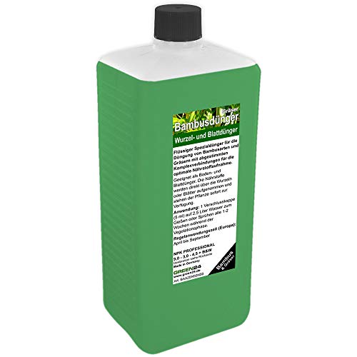 Bambus Dünger XL Profi Linie 1 Ltr. flüssig HIGHTECH Dünger für Bambus und...