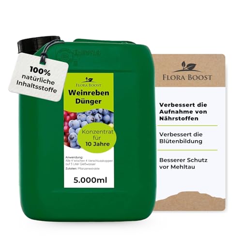 Flora Boost Weinreben Dünger Flora Boost 5000ml I Für bis zu 1000L Gießwasser...