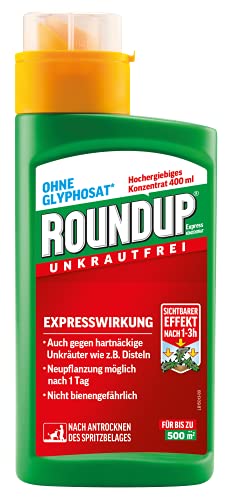 Roundup Express Konzentrat Unkrautvernichter gegen Unkräuter und Gräser, Ohne...
