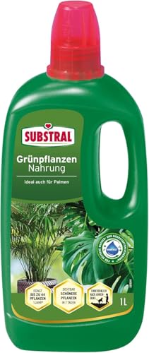 Substral Grünpflanzen Nahrung 1 L - Flüssigdünger für Zimmerpflanzen,...