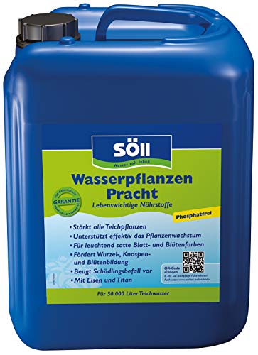 Söll 80486 WasserpflanzenPracht Düngepräparat für Teichpflanzen 5 l -...