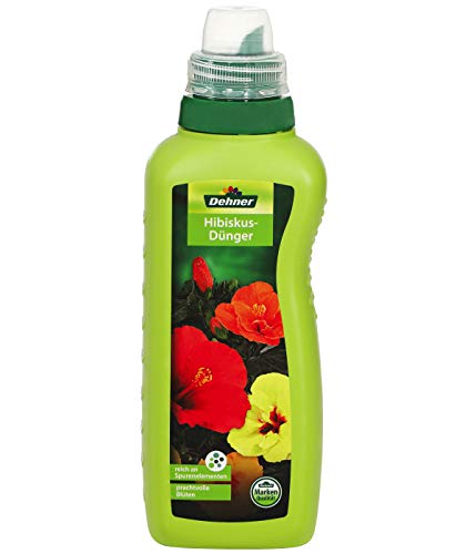 Dehner Hibiskus-Dünger, flüssig, 500 ml, für ca. 100 l