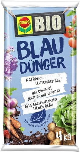 COMPO BIO Blaudünger, Dünger für Obst, Gemüse und alle Gartenpflanzen,...