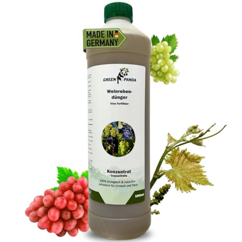 GreenPanda Weinreben Dünger flüssig - 1000ml Bio Trauben Flüssigdünger -...