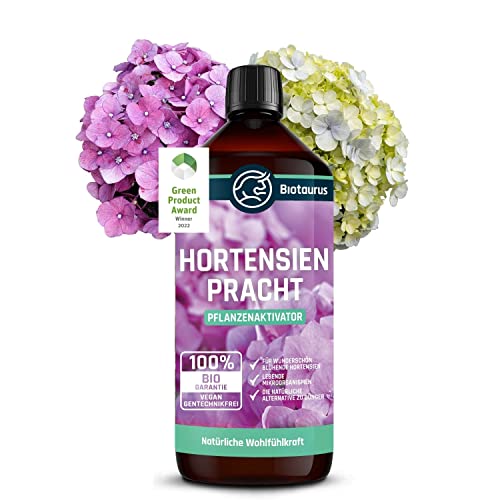 Biotaurus I Alternative für Hortensien Dünger 1000ml auf Basis lebender...