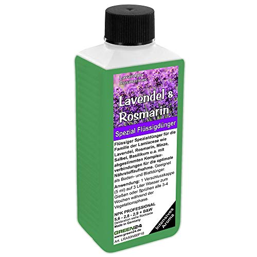 Lavendel & Rosmarin Dünger NPK Volldünger für Lamiaceae (Lavendula,...
