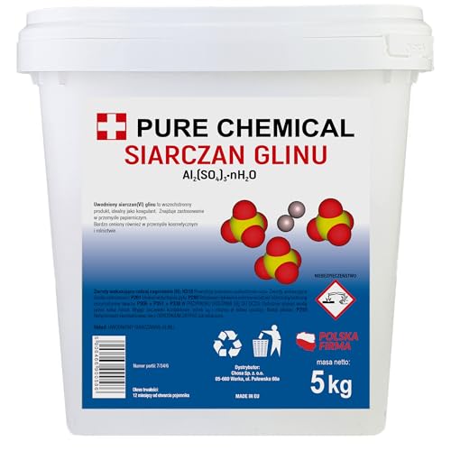 CHOSA Reines chemisches Aluminiumsulfat 3 kg - Aluminiumsulfatpulver -...