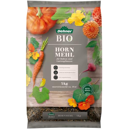 Dehner Bio Hornmehl | Naturdünger für Balkon- & Gartenpflanzen |...