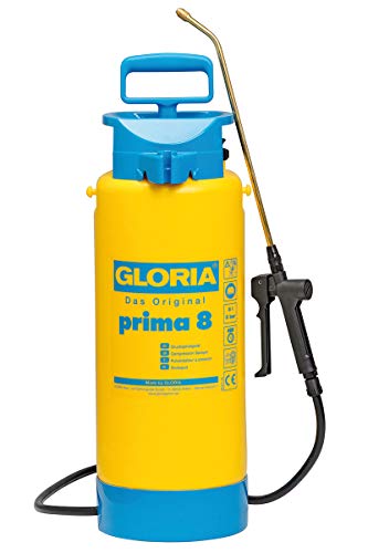 GLORIA Drucksprüher prima 8 | 8 L Gartenspritze, Unkrautspritze|Mit...