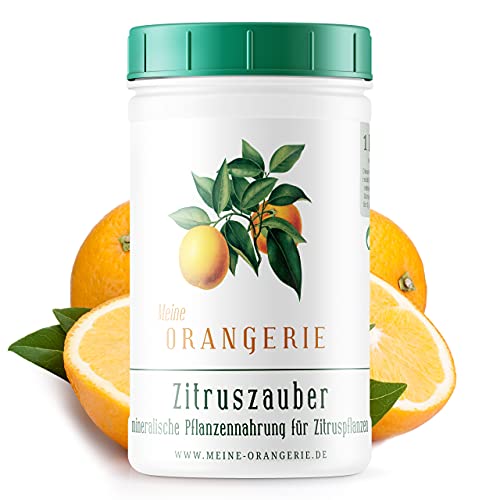 Meine Orangerie Zitrusdünger für alle Zitruspflanzen [1kg] - Premium...