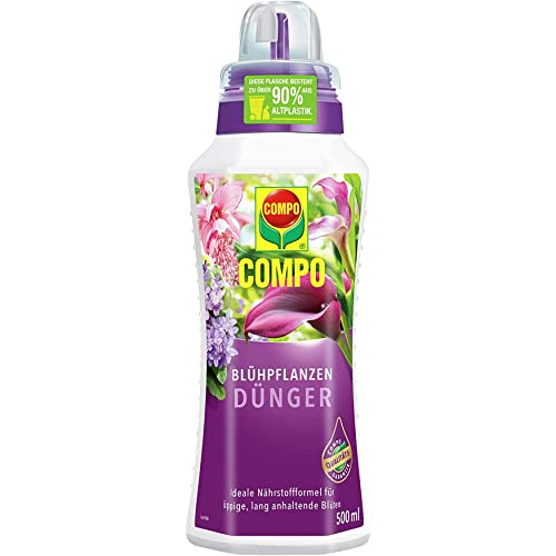 COMPO Blühpflanzendünger für alle Blühpflanzen im Zimmer, auf Balkon und...