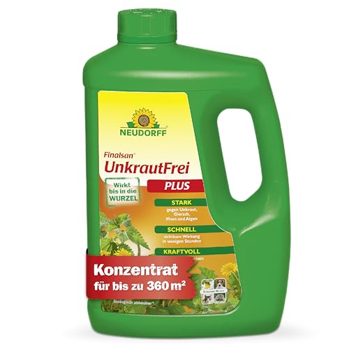 Neudorff Finalsan UnkrautFrei Plus Konzentrat 2 Liter, kraftvoller...