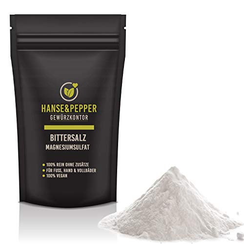 1kg Bittersalz Magensium Sulfat Epsomit MgSO4 Magnesiumsulfat-Heptahydrat MgSO4...