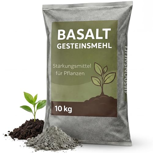 Basaltmehl 10kg – Natürliches Mineralisches Gesteinsmehl als Dünger &...