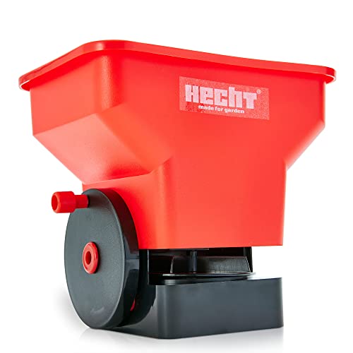Hecht Handstreuer – Düngestreuwagen – Flexible Streubreite – 3 Liter...