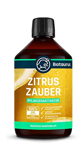 Biotaurus Zitruszauber ● Natürliche Dünger-Alternative für Zitruspflanzen...