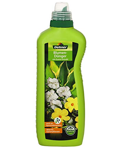 Dehner Blumendünger mit Guanoextrakt, flüssig, 1 l, für ca. 150 l