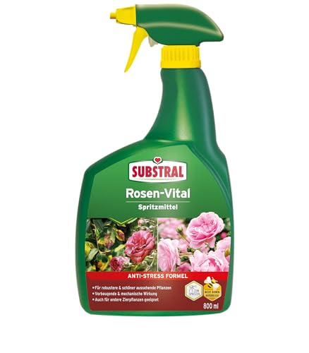 SUBSTRAL ROSEN-VITAL Spritzmittel, 800ml, Spray zur Sofort-Hilfe bei bereits...