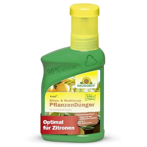 Neudorff Azet Zitrus- & Mediterran PflanzenDünger – 100% natürlicher Bio...