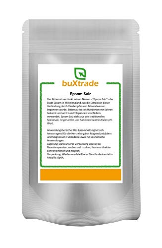 2x1 kg | Epsom Salz | Bittersalze | Magnesiumsulfat | Pharmaqualität | Buxtrade