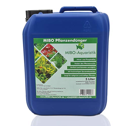 MIBO Pflanzendünger 5000 ml Kanister ausreichend für 50.000 L Aquariumdünger...