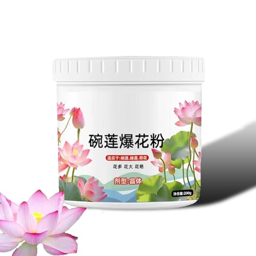 Wasserpflanzendünger 200G, Dünger Wasserlily - Lotuswachstum Pulver,...