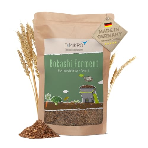 DIMIKRO Bokashi Ferment - Bio Qualität 1 Kg Fermentationshilfe für Bokashi...