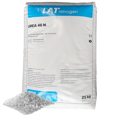 LAT Nitrogen UREA 46 N, Harnstoffdünger, Stickstoffdünger, Kopfdünger,...