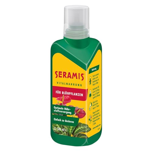 Seramis Vitalnahrung für Blühpflanzen, 500 ml – Blumendünger für optimales...