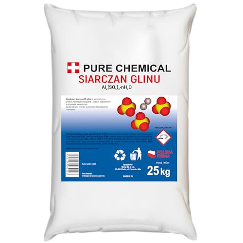 CHOSA Reines chemisches Aluminiumsulfat 5 kg - Aluminiumsulfatpulver -...
