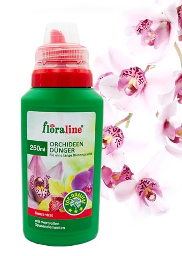 floraline® | Spezial - Flüssigdünger für Orchideen | ganzjährig optimale...