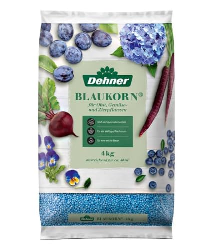 Dehner Blaukorn, hochwertiger Dünger für Gemüse / Zierpflanzen, organischer...