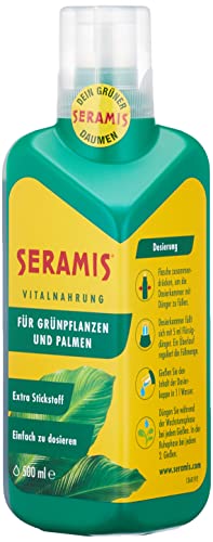 Seramis Vitalnahrung für Grünpflanzen und Palmen, 500 ml – Pflanzendünger...