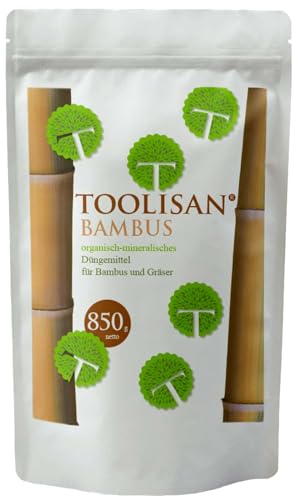 Bambusdünger TOOLISAN mit Langzeitwirkung (0,85 kg Beutel)
