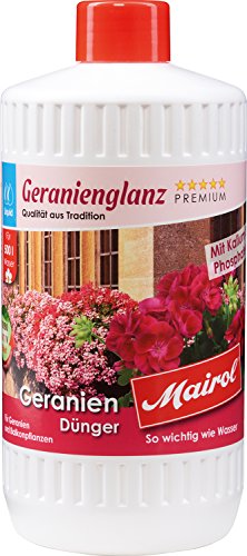 Mairol Geranien-Dünger Geranienglanz Liquid 1.000 ml