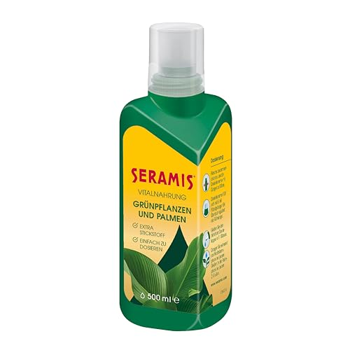 Seramis Vitalnahrung für Grünpflanzen und Palmen, 500 ml – Pflanzendünger...