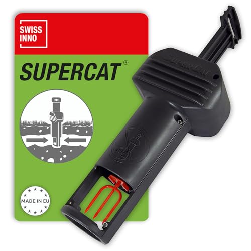 SWISSINNO Wühlmausfalle PRO SuperCat | Effiziente Schlagfalle gegen Feld- &...