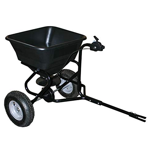 Handwagen Streuwagen für Aufsitzmäher 30kg mit Luftreifen für Saatgut...