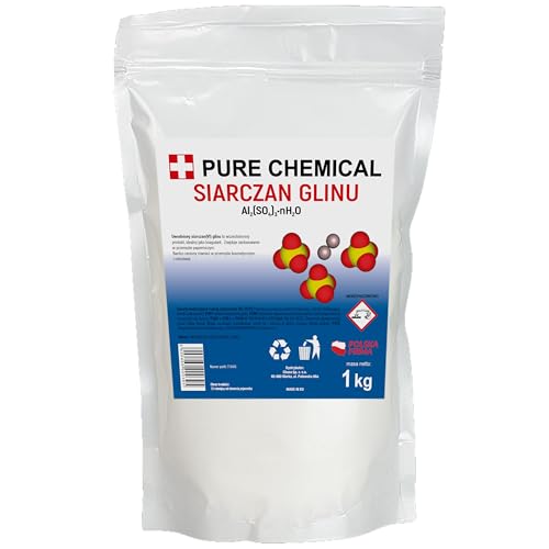 CHOSA Reines chemisches Aluminiumsulfat 1 kg - Aluminiumsulfatpulver -...