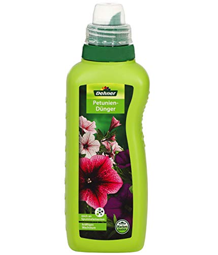 Dehner Petunien-, Surfinien- und Geranien-Dünger, flüssig, 500ml, für ca. 75l