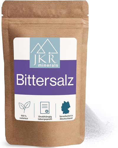 JKR Spices Bittersalz 250g | Epsom Salz in Lebensmittelqualität | Magnesium...