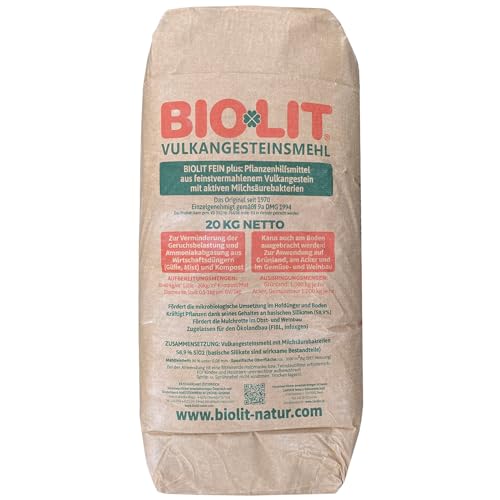 BIOLIT FEIN plus Vulkangesteinsmehl Urgesteinsmehl Milchsäurebakterien...