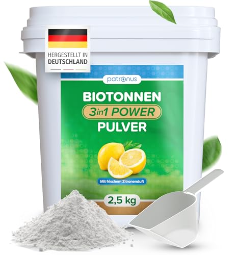 Biotonnenpulver bei Maden und Geruch 2,5kg [Vorteilspack] - effektiver Schutz...