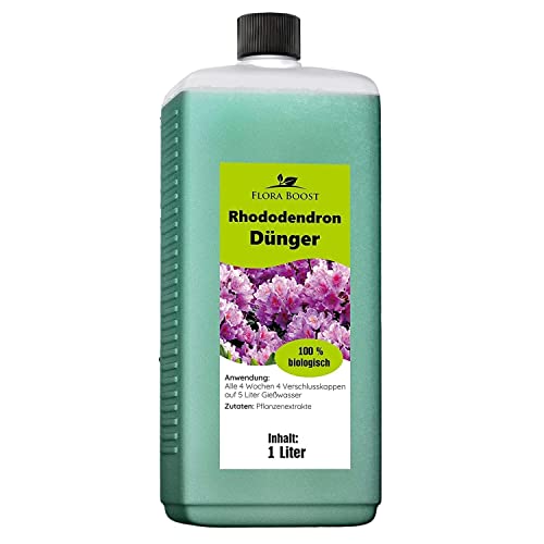 Konfitee Rhododendron Dünger Flora Boost 1000ml I Für bis zu 200L Gießwasser...