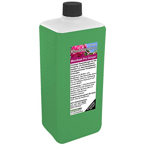 Rhododendron Dünger XL 1 Liter Azaleen düngen, Premium Flüssigdünger aus der...
